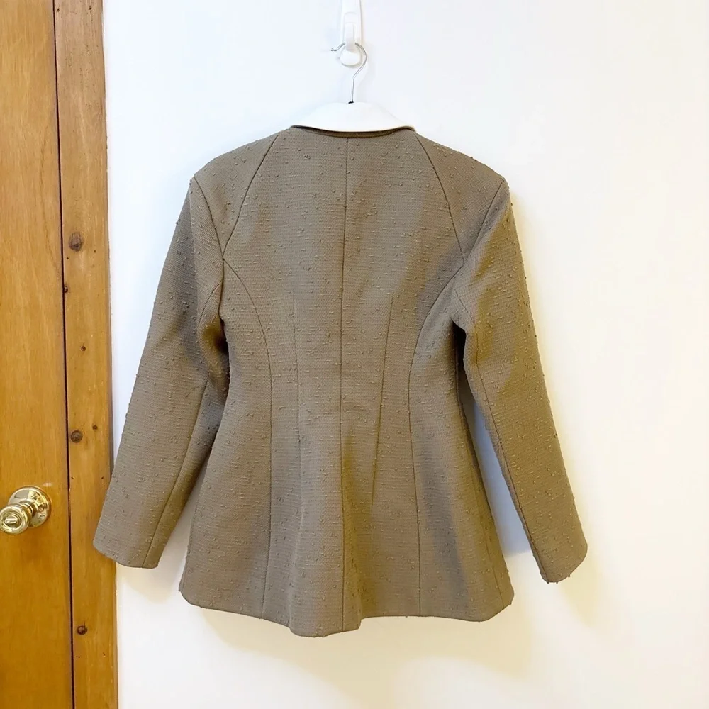 TORY BURCH Tailored Bouclé wool blend Blazer Jacket